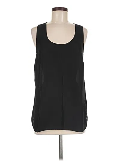 Pre-owned Dr2 Sleeveless Top Black Scoop Neck Tops