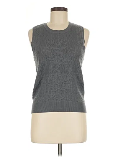 Pre-owned Dr2 Sleeveless Top Gray Boatneck Tops