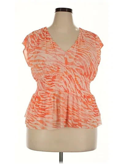 Pre-owned Dr2 Sleeveless T-shirt In Orange