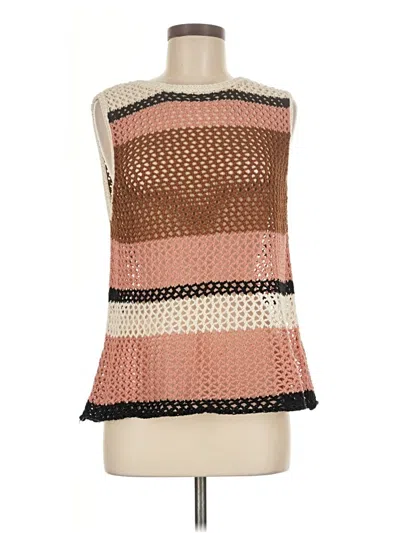 Pre-owned Dr2 Sweater Vest In Orange