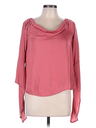 Pre-owned Dra 3/4 Sleeve T-shirt In Pink