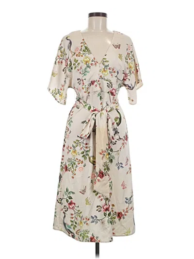 Pre-owned Dra Casual Dress In Ivory