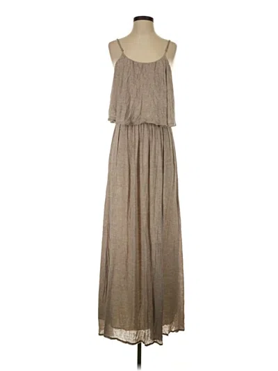 Pre-owned Dra Casual Dress In Tan