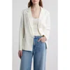 Dra Catherine One-button Blazer In White