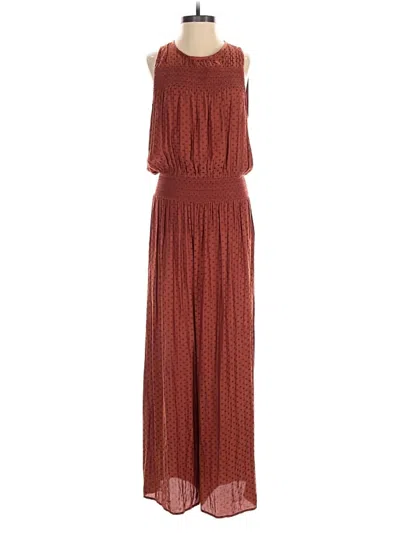 Pre-owned Dra Jumpsuit In Brown