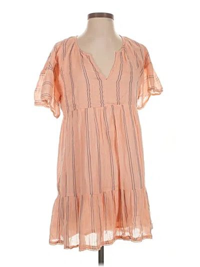 Pre-owned Dra Los Angeles Casual Dress In Orange