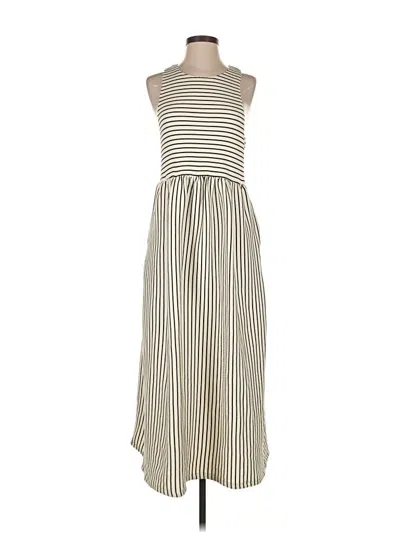 Pre-owned Dra Los Angeles Casual Dress In White