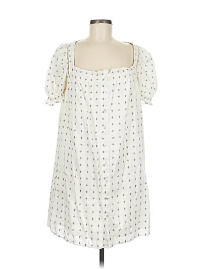 Pre-owned Dra Los Angeles Casual Dress In White