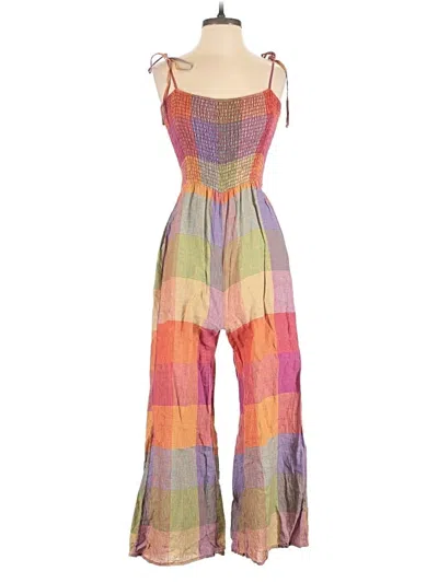 Pre-owned Dra Los Angeles Jumpsuit In Purple