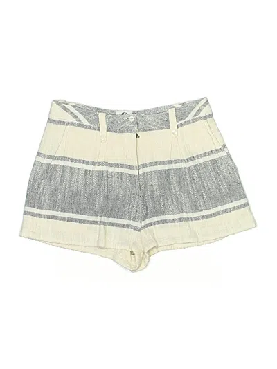 Pre-owned Dra Los Angeles Shorts In Ivory