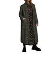 DRA LOS ANGELES THE MAGGIE COAT IN RAVEN PLAID
