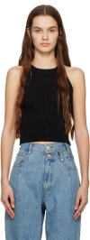 Drae Black 'divas' Tank Top In Black