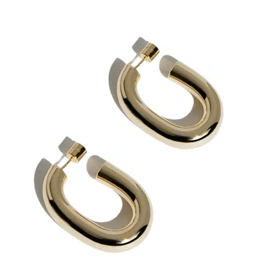 Drae Collection Women's Capri Hoops Gold