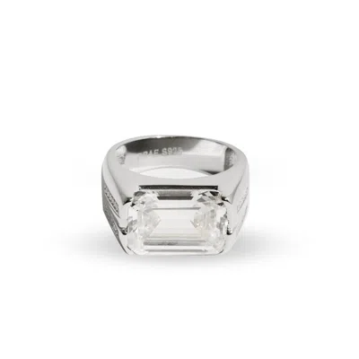 Drae Collection Women's Eve Signet Ring Silver