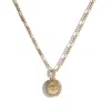 Drae Collection Women's Evil Eye Necklace Gold In Gold