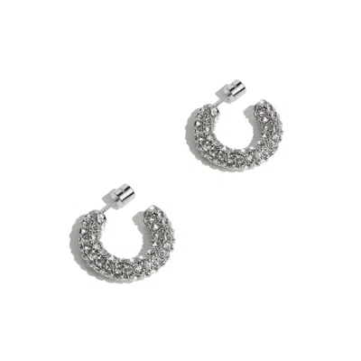 Drae Collection Women's Extra Bold Earrings Silver