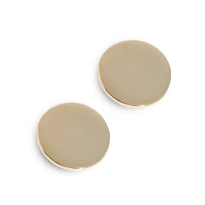 Drae Collection Women's Full Circle Studs Gold