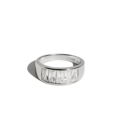 Drae Collection Women's Luna Ring Silver