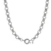 Drae Collection Women's Maximalist Rolo Necklace Silver In Silver