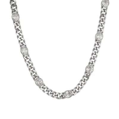 Drae Collection Women's Midnight Necklace Silver