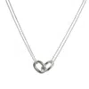 Drae Collection Women's Oval Link Bare Pendant Silver In Silver