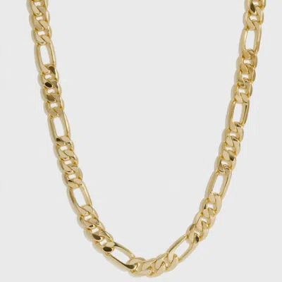 Drae Collection Women's Thick Figaro Necklace In Gold