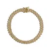 Drae Collection Women's Thin Havana Anklet Gold