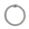 Drae Collection Women's Thin Havana Anklet Silver In Silver