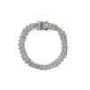 Drae Collection Women's Thin Havana Bracelet Silver In Silver