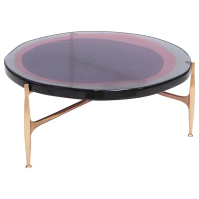 Pre-owned Draga & Aurel Agatha Coffee Table By  In Gold