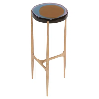 Pre-owned Draga & Aurel Agatha Coffee Table By  In Gold