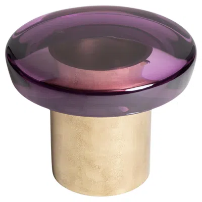 Pre-owned Draga & Aurel Jade Coffee Table High By  Resin And Brass, 21st Century In Green