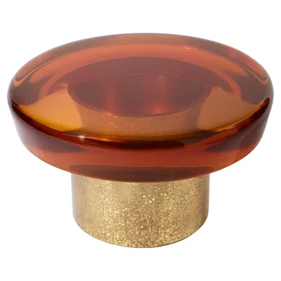 Pre-owned Draga & Aurel Jade Coffee Table Low By  Resin And Brass, 21st Century In Green