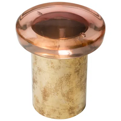 Pre-owned Draga & Aurel Jade Stool By  Resin And Brass, 21st Century In Green