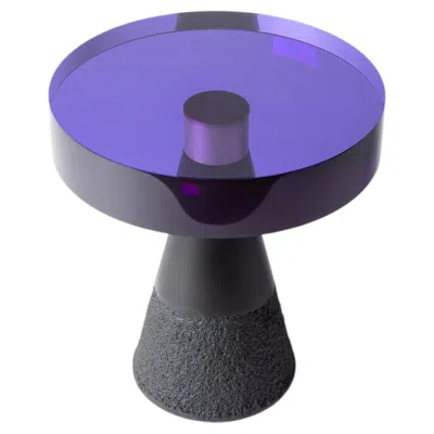 Pre-owned Draga & Aurel Lava Coffee Table Small By  Resin And Concrete, 21st Century In Red