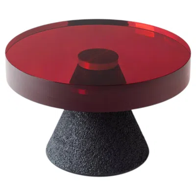 Pre-owned Draga & Aurel Lava Small Coffee Table By  In Red