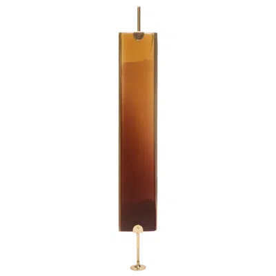 Pre-owned Draga & Aurel Reverso Separè Sunset By Draga&aurel Resin And Brass 21st Century In Brown