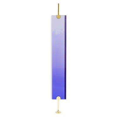Pre-owned Draga & Aurel Reverso Separè Violet By Draga&aurel Resin And Brass, 21st Century In Purple