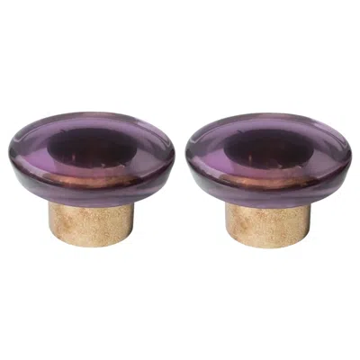 Pre-owned Draga & Aurel Set Of 2 Jade Coffee Tables By  In Green