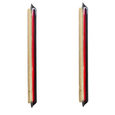 Pre-owned Draga & Aurel Set Of 2 Joy Tall Wall Lamps By  In Sand