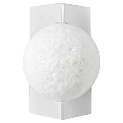 Pre-owned Draga & Aurel Soffio I Wall Lamp By Draga&aurel, Murano Glass, Inox And Led, 21st Century In Transparent