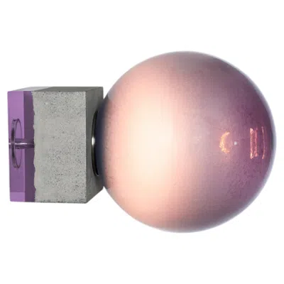 Pre-owned Draga & Aurel Soffio Iii Wall Lamp By Draga&aurel, Murano Glass, Concrete, Epoxy Resin, Led In Brown