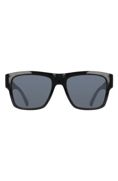 Dragon 56mm Square Sunglasses In Black