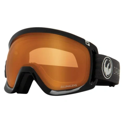 Pre-owned Dragon Alliance D3otg-echo/lumalens Photochromic Amber Lens Goggles One Size In Orange