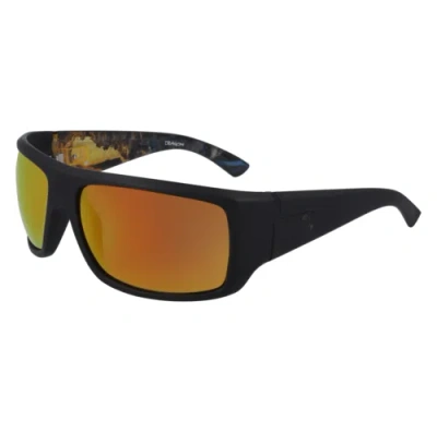 Pre-owned Dragon Alliance Dragon Vantage Ll Clark Little Polar Ll Orange Ion Polarized Lens Sunglasses In Matte Black Cl / Ll Orange Ion Polarized