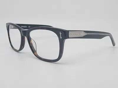 Dragon Alliance Men's Dr134 Dylan Square Eyeglasses In Tortoise In White