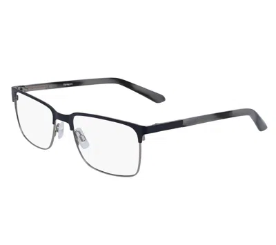 Dragon Alliance Men's Dr2015 Eyeglasses In Matte Black/ Blue In Multi