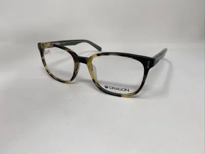 Dragon Alliance Men's Finn Square Eyeglasses In Tortoise Green In White
