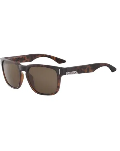 Dragon Alliance Unisex Monarch Sunglasses In Matte Tortoise/ Brown Polarized In Multi