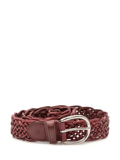 Dragon Diffusion 30mm London Buckle Belt In Bordo